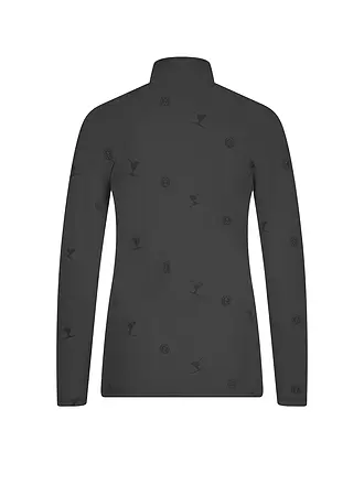 SPORTALM | Sous-pull de ski zippé pour femme | schwarz